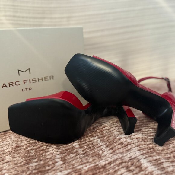 Marc Fisher LTD Harlin Heeled Open-Toe Dress Sandal - Picture 3 of 4